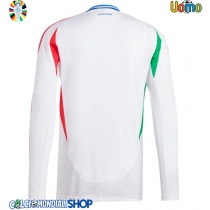 Maglie da calcio Italia Seconda Maglia Europei 2024 Manica Lunga